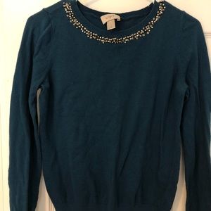 LOFT Teal Sweater